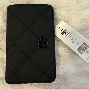Tory Burch Willa Quilted Matte Medium Wallet